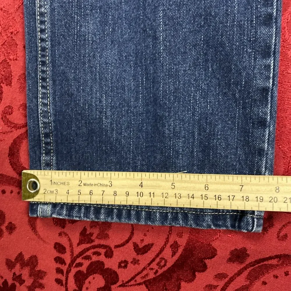 Urban Pipeline Jeans Boys 12 Husky Blue Straight Leg Dark‎ Wash Adjustable Waist
